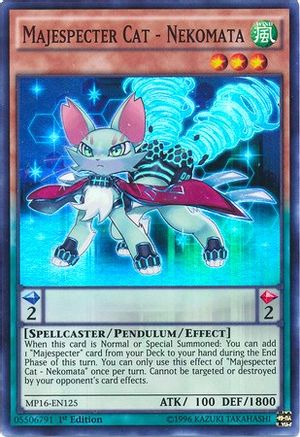 Majespecter Cat - Nekomata (MP16-EN125) - 2016 Mega-Tins Mega Pack Unlimited-1