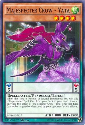 Majespecter Crow - Yata (MP16-EN127) - 2016 Mega-Tins Mega Pack Unlimited-1