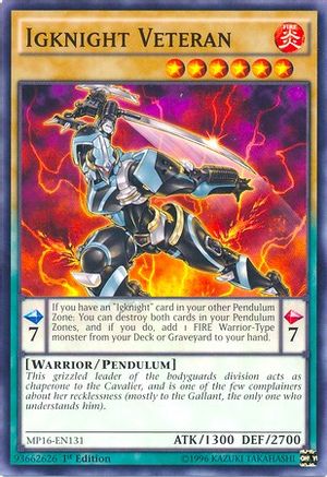 Igknight Veteran (MP16-EN131) - 2016 Mega-Tins Mega Pack Unlimited-1