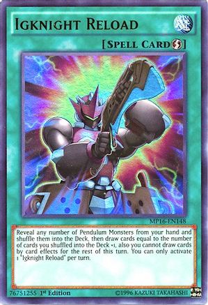 Igknight Reload (MP16-EN148) - 2016 Mega-Tins Mega Pack 1st Edition-1