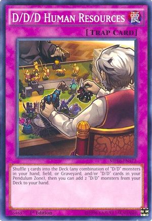 D/D/D Human Resources (MP16-EN172) - 2016 Mega-Tins Mega Pack Unlimited-1