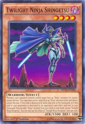 Twilight Ninja Shingetsu (MP16-EN186) - 2016 Mega-Tins Mega Pack Unlimited-1