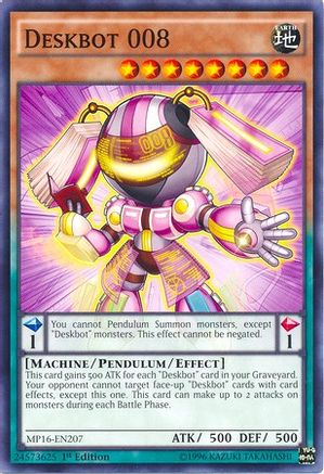 Deskbot 008 (MP16-EN207) - 2016 Mega-Tins Mega Pack 1st Edition-1