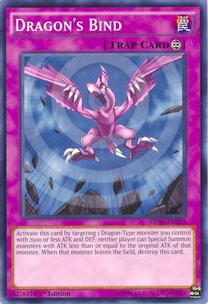Dragon's Bind (MP16-EN223) - 2016 Mega-Tins Mega Pack 1st Edition-1