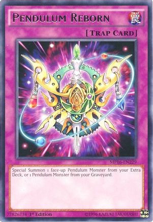 Pendulum Reborn (MP16-EN229) - 2016 Mega-Tins Mega Pack Unlimited-1