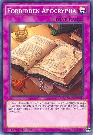 Forbidden Apocrypha (MP16-EN230) - 2016 Mega-Tins Mega Pack Unlimited-1