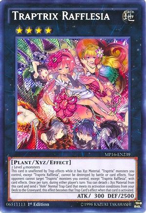 Traptrix Rafflesia (MP16-EN239) - 2016 Mega-Tins Mega Pack 1st Edition-1