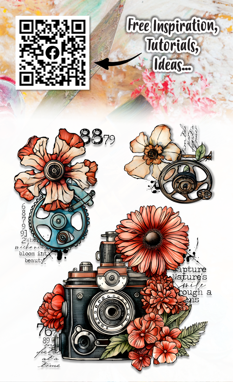 AALL and Create - A6 Stamp Set - Shutter Cogs-2