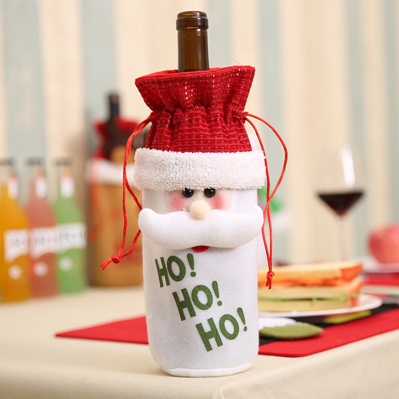 Christmas Decorations Christmas Wine Bottle Socks-28