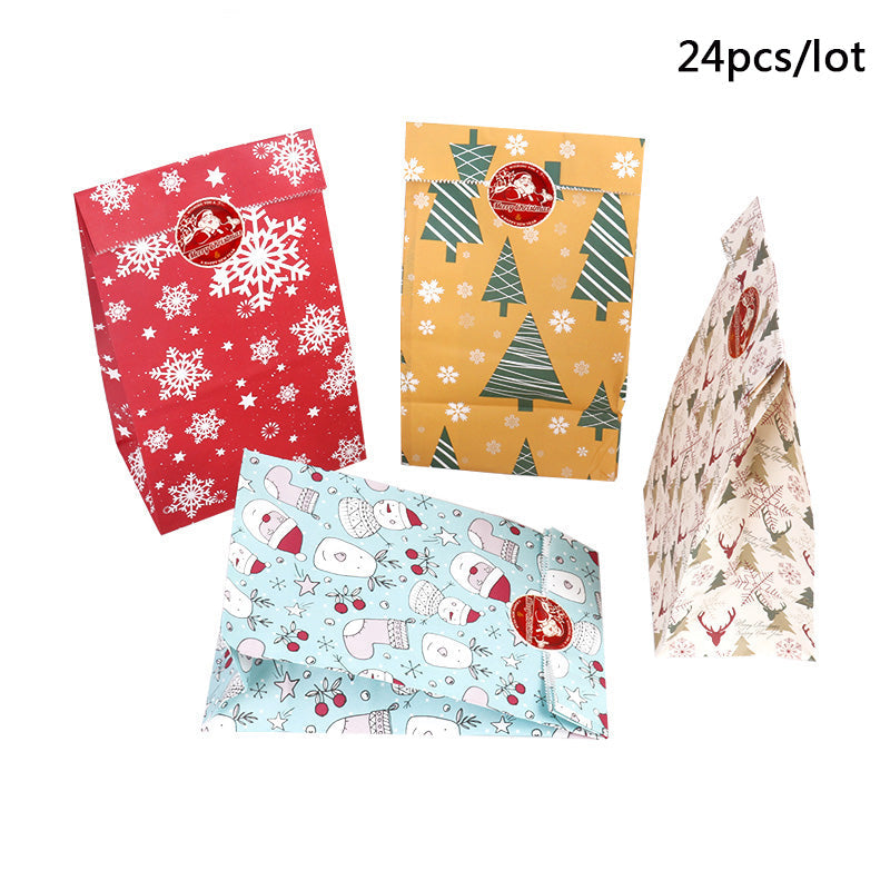 Christmas Gift Bags - Festive Holiday Gift Wrap Bags-1