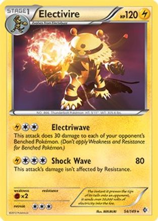 Electivire - 54/149 (BW Boundaries Crossed) - Deck Exclusives-1
