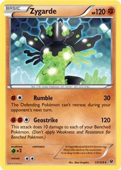 Zygarde - 53/124 (XY Fates Collide) - Deck Exclusives Holofoil-1
