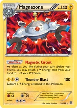 Magnezone - 54/162 (XY BREAKthrough) - Deck Exclusives-1