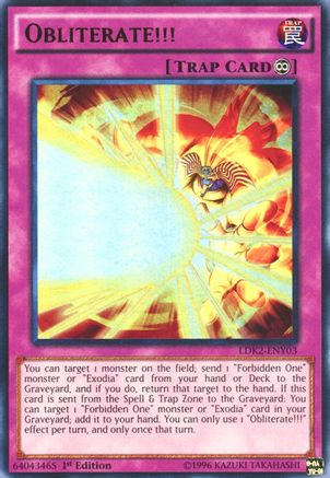 Obliterate!!! (LDK2-ENY03) - Legendary Decks II 1st Edition-1