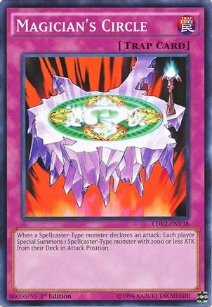 Magician's Circle (LDK2-ENY38) - Legendary Decks II 1st Edition-1