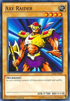 Axe Raider (LDK2-ENJ07) - Legendary Decks II Unlimited-1