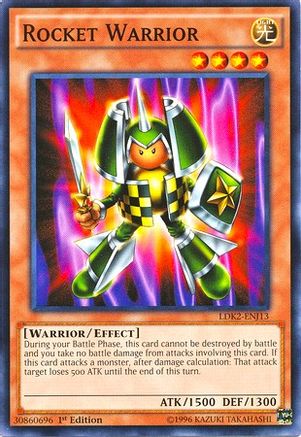 Rocket Warrior (LDK2-ENJ13) - Legendary Decks II 1st Edition-1