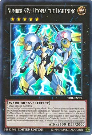 Number S39: Utopia the Lightning (TDIL-ENSE2) - The Dark Illusion Limited-1