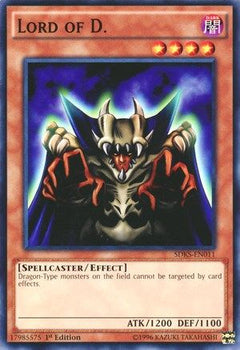 Lord of D. (SDKS-EN011) - Structure Deck: Seto Kaiba 1st Edition-1