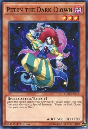 Peten the Dark Clown (SDKS-EN015) - Structure Deck: Seto Kaiba 1st Edition-1