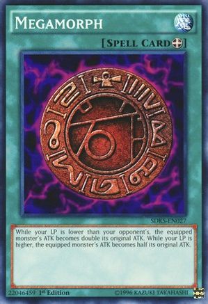 Megamorph (SDKS-EN027) - Structure Deck: Seto Kaiba 1st Edition-1