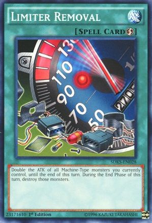 Limiter Removal (SDKS-EN028) - Structure Deck: Seto Kaiba 1st Edition-1