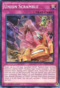 Union Scramble (SDKS-EN030) - Structure Deck: Seto Kaiba 1st Edition-1
