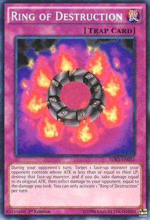 Ring of Destruction (SDKS-EN033) - Structure Deck: Seto Kaiba Unlimited-1