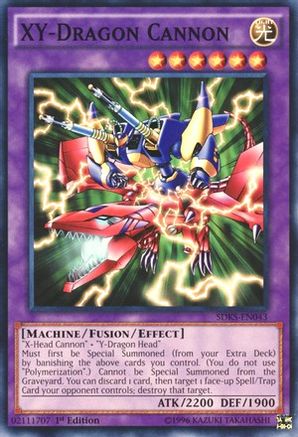 XY-Dragon Cannon (SDKS-EN043) - Structure Deck: Seto Kaiba 1st Edition-1