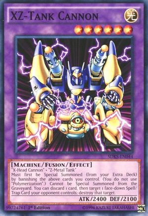 XZ-Tank Cannon (SDKS-EN044) - Structure Deck: Seto Kaiba 1st Edition-1