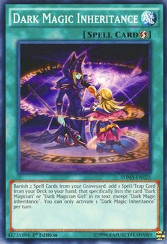 Dark Magic Inheritance (SDMY-EN025) - Structure Deck: Yugi Muto 1st Edition-1