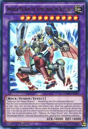 Imperion Magnum the Superconductive Battlebot (SDMY-EN041) - Structure Deck: Yugi Muto 1st Edition-1