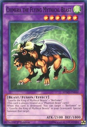 Chimera the Flying Mythical Beast (SDMY-EN044) - Structure Deck: Yugi Muto 1st Edition