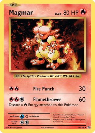 Magmar 20/108 - XY  Evolutions-1