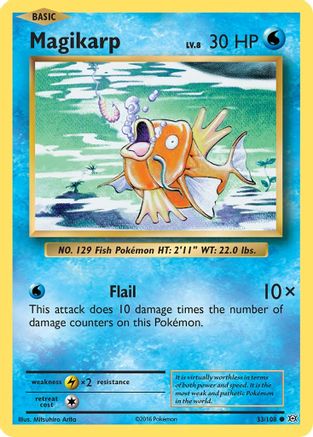 Magikarp 33/108 - XY  Evolutions-1