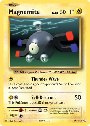 Magnemite 37/108 - XY  Evolutions-1