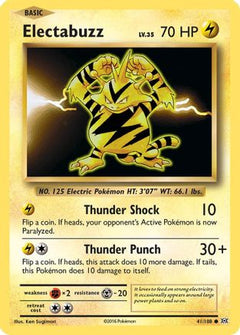 Electabuzz 41/108 - XY  Evolutions Reverse Holofoil-1