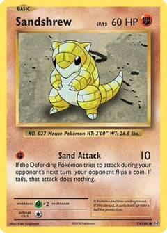 Sandshrew 54/108 - XY  Evolutions-1