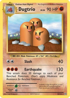 Dugtrio 56/108 - XY  Evolutions-1