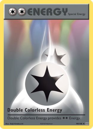 Double Colorless Energy 90/108 - XY  Evolutions-1
