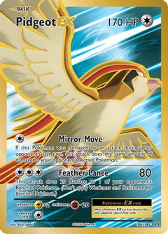 Pidgeot EX (Full Art) 104/108 - XY  Evolutions Holofoil-1