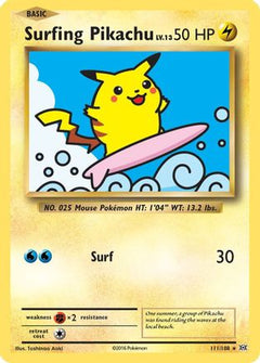 Surfing Pikachu 111/108 - XY  Evolutions-1
