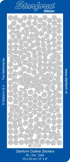 Deco Stickers - Mini flowers/ flowers on a branch-1