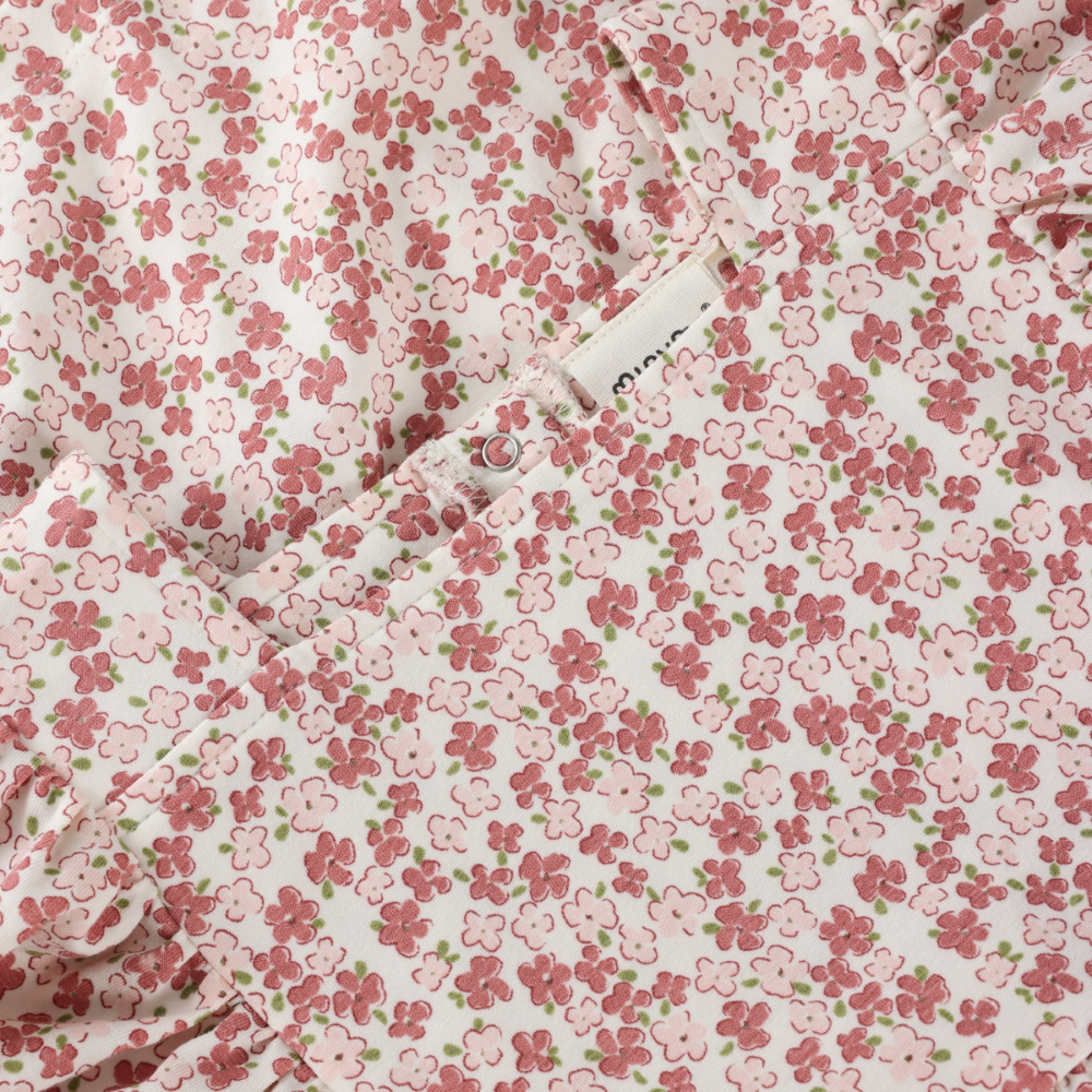 Dress | Pink Floral | Minymo-3