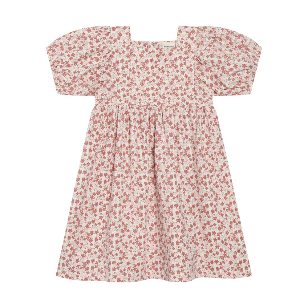 Dress | Pink Floral | Minymo-1
