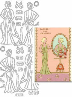 Deco Stickers - Vintage Ladies-1