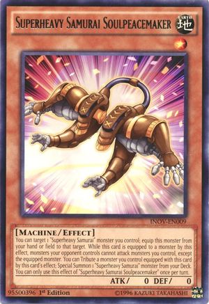 Superheavy Samurai Soulpeacemaker (INOV-EN009) - Invasion: Vengeance 1st Edition-1
