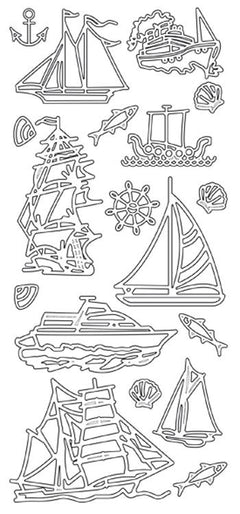 Peel-Off Stickers - Boats-1