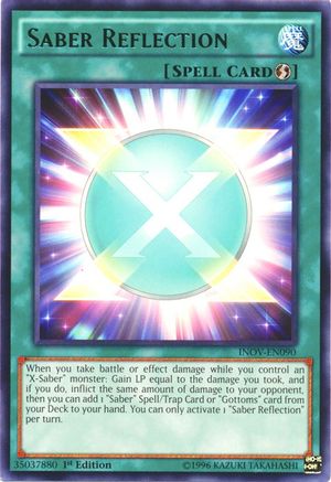 Saber Reflection (INOV-EN090) - Invasion: Vengeance Unlimited-1