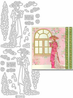 Deco Stickers - Vintage Ladies-1
